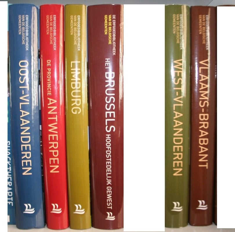 Collectie boeken erfgoedbibliotheek 6 provincies, Enlèvement, Comme neuf