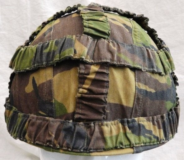 Helm Overtrek, type: M53, Woodland, Maat: L, KL, 1990s.(1), Ophalen of Verzenden, Landmacht, Helm of Baret