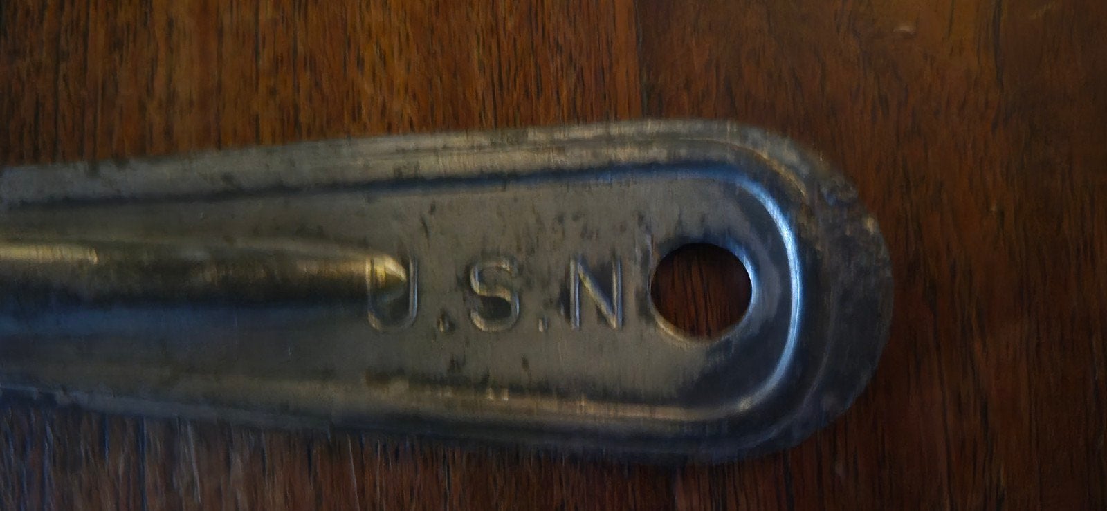 Cuillère USN WW2, cuisine de campagne de 1 pied, Collections, Enlèvement ou Envoi, Armée de terre, Autres types