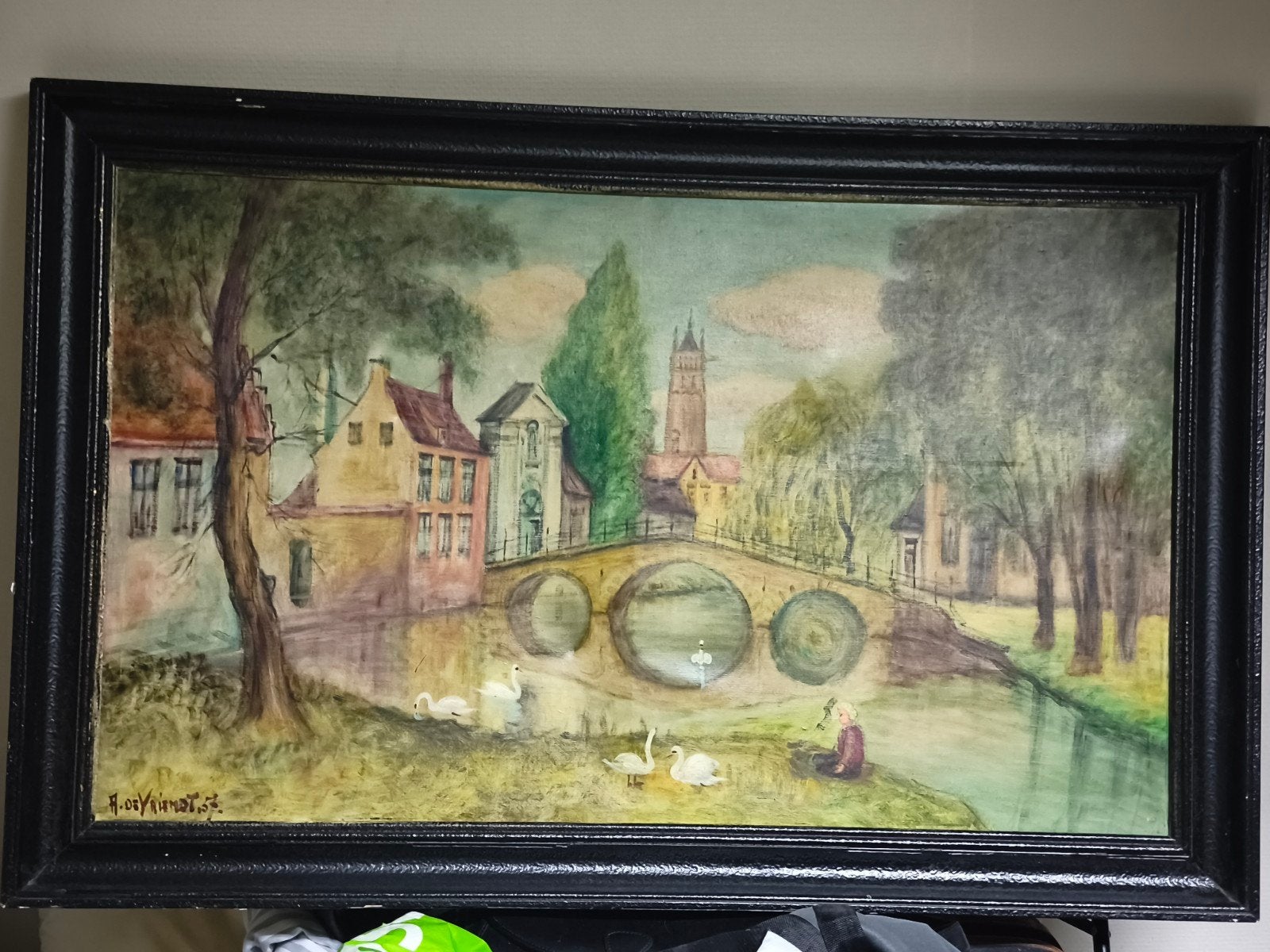 tableau de Bruges, Antiquités & Art, Enlèvement ou Envoi