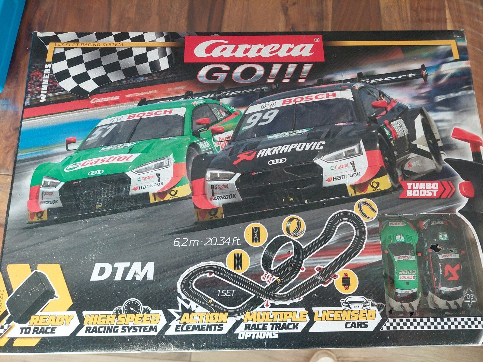carrera go racebaan volledig. speelgoed, Ophalen, Racebaan, Carrera