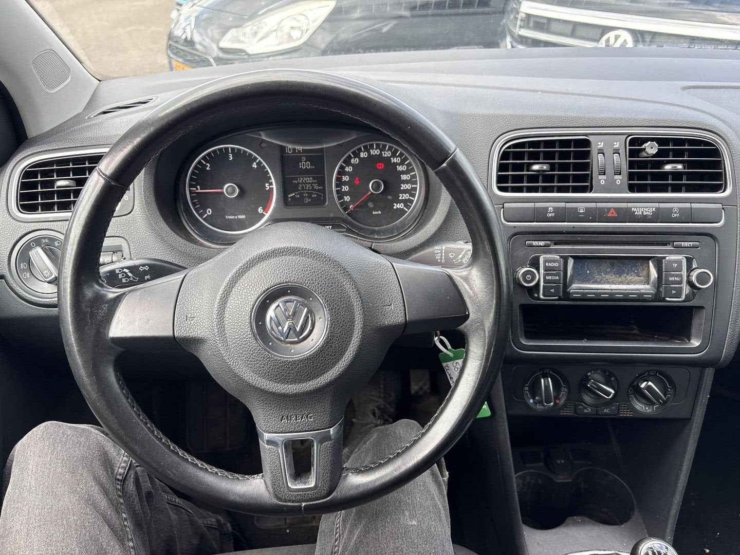 Volkswagen Polo 1.2 TDI BlueMotion Comfortline, Auto's, Zwart, Bedrijf, Stadsauto, Polo