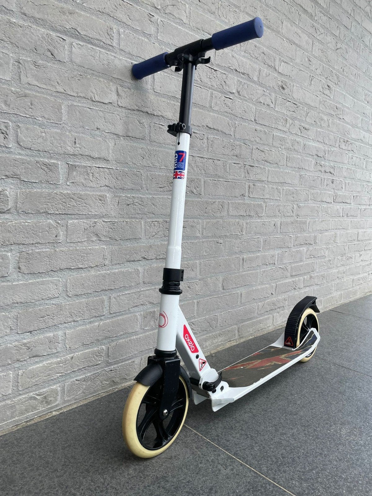 Oxelo mid 7 step - grote wielen - opvouwbaar - goede staat, Fietsen en Brommers, Steps, Ophalen