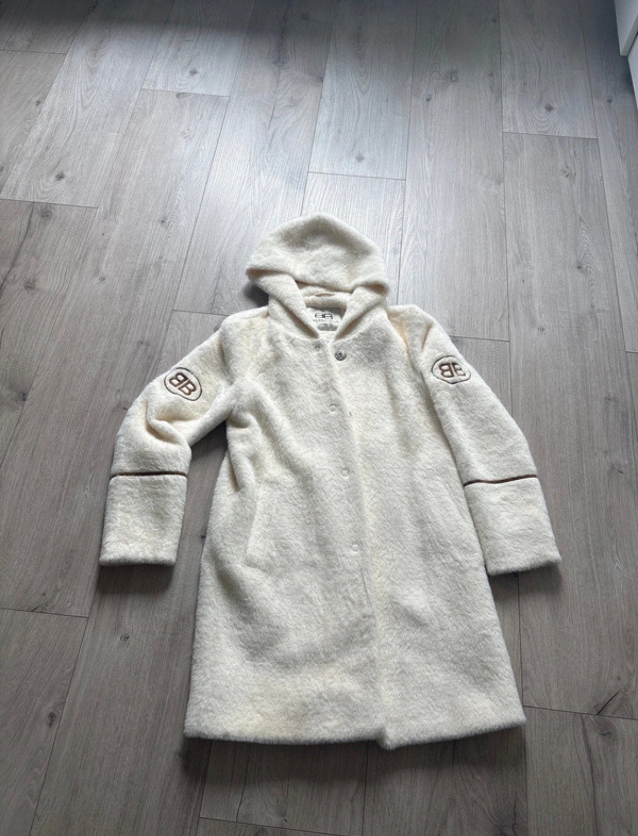 Balenciaga mantel, Kleding | Dames, Ophalen of Verzenden, Nieuw, Maat 36 (S), Wit