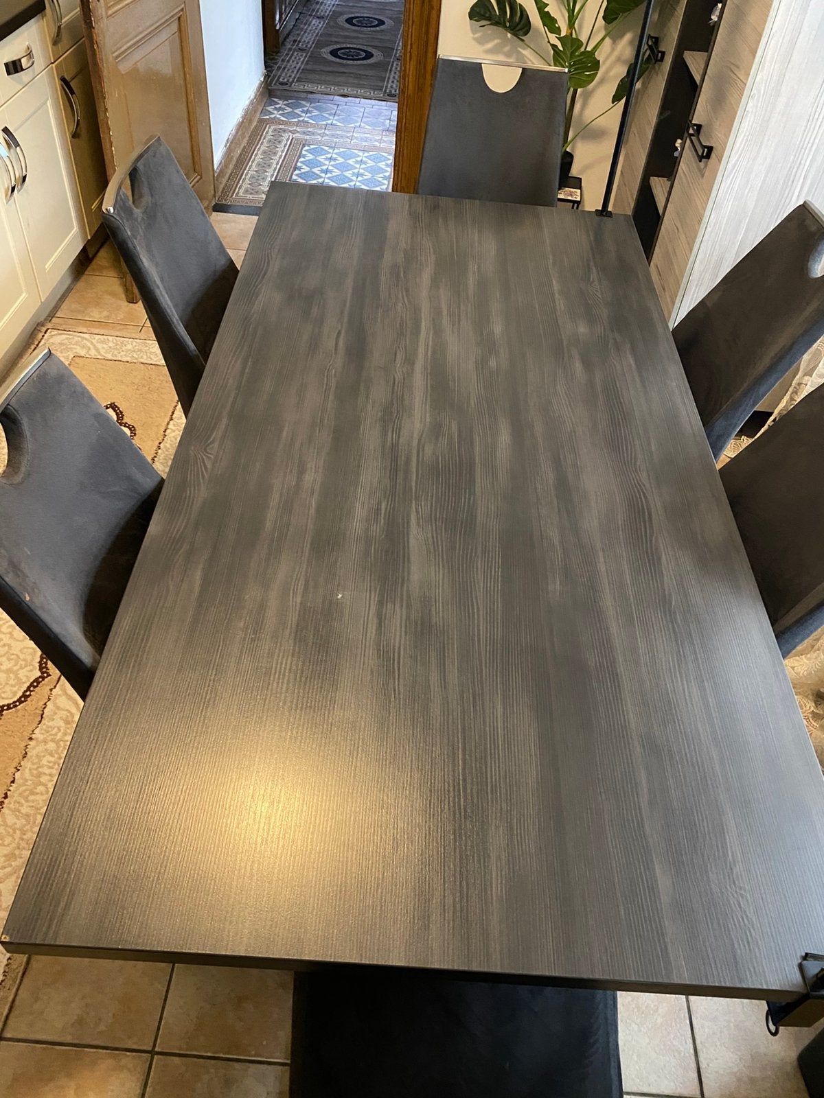 Salle a manger, Enlèvement, Utilisé, Moderne, 4 à 6 chaises