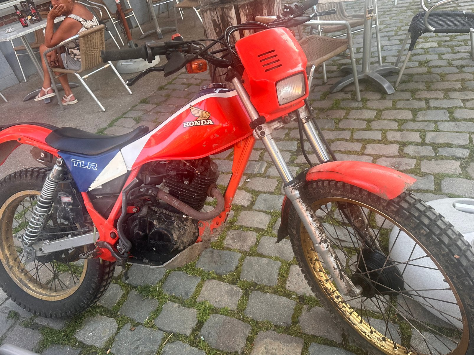 Honda TLR200 e HRC, Enlèvement, Utilisé