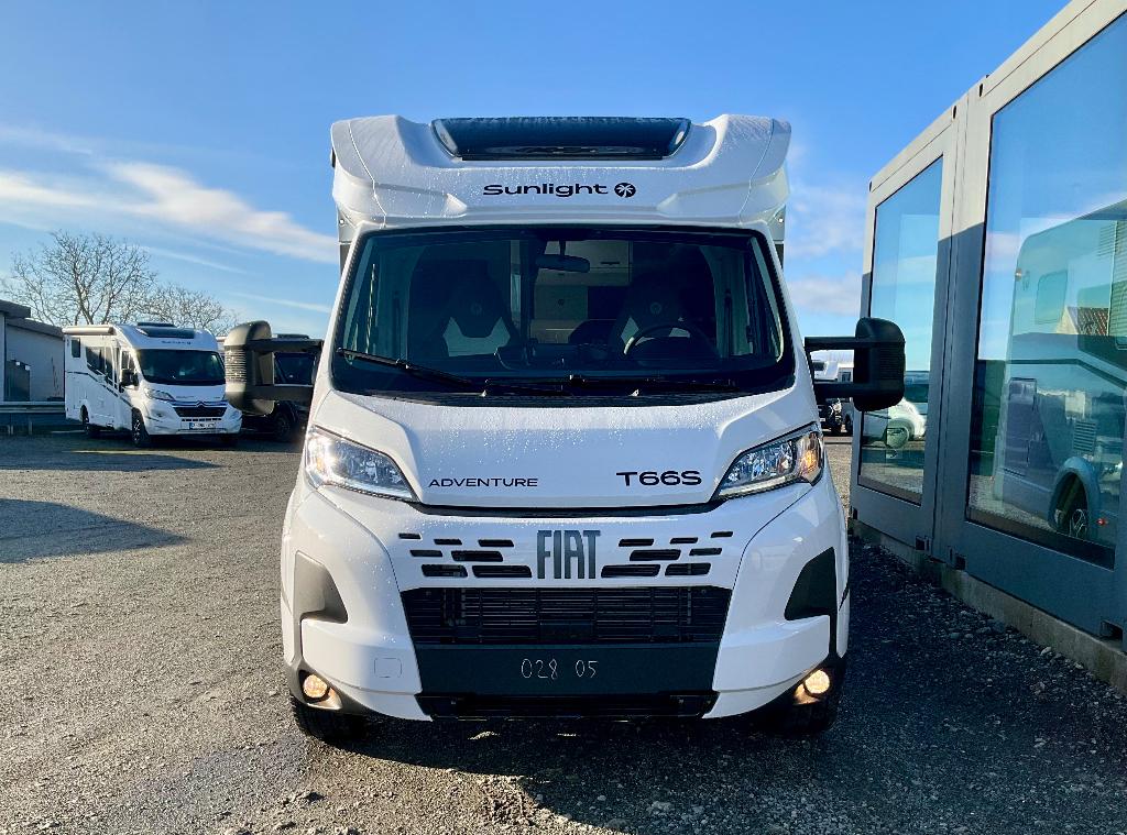 New Sunlight T 66 S Adventure Edition‼️ 2026‼️ "AUTOMAAT"‼️, Caravans en Kamperen, Automaat, Ringverwarming, Raamblindering, Fiat