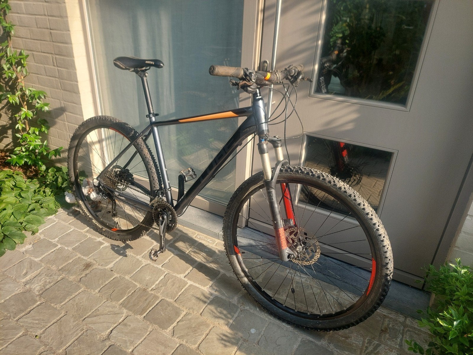 MTB Cube attention, orange - gris, Vélos & Vélomoteurs, Autres marques, Vitesses, Enlèvement, Utilisé