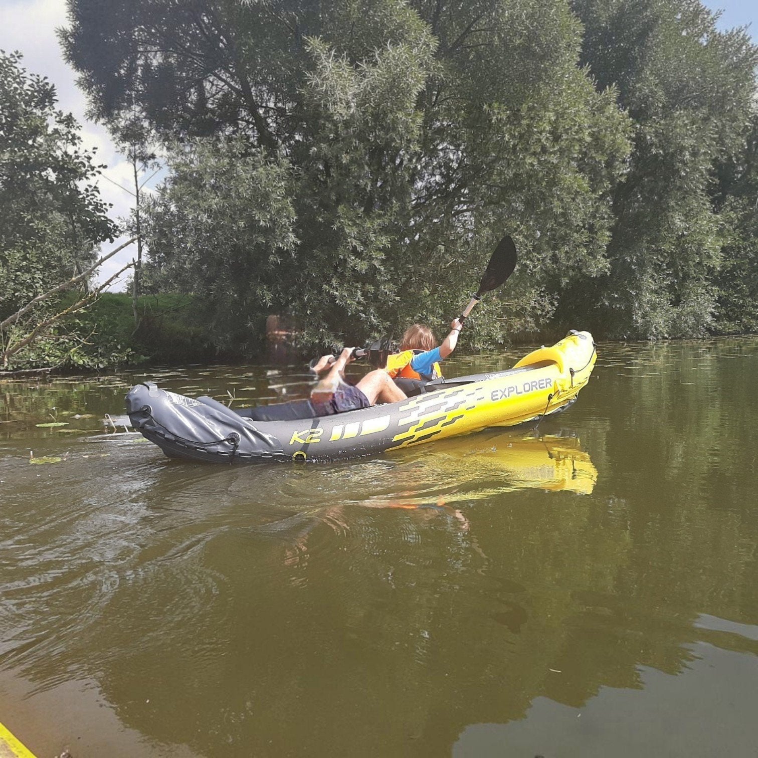 Intex kajak K2 explorer, Ophalen, Zo goed als nieuw