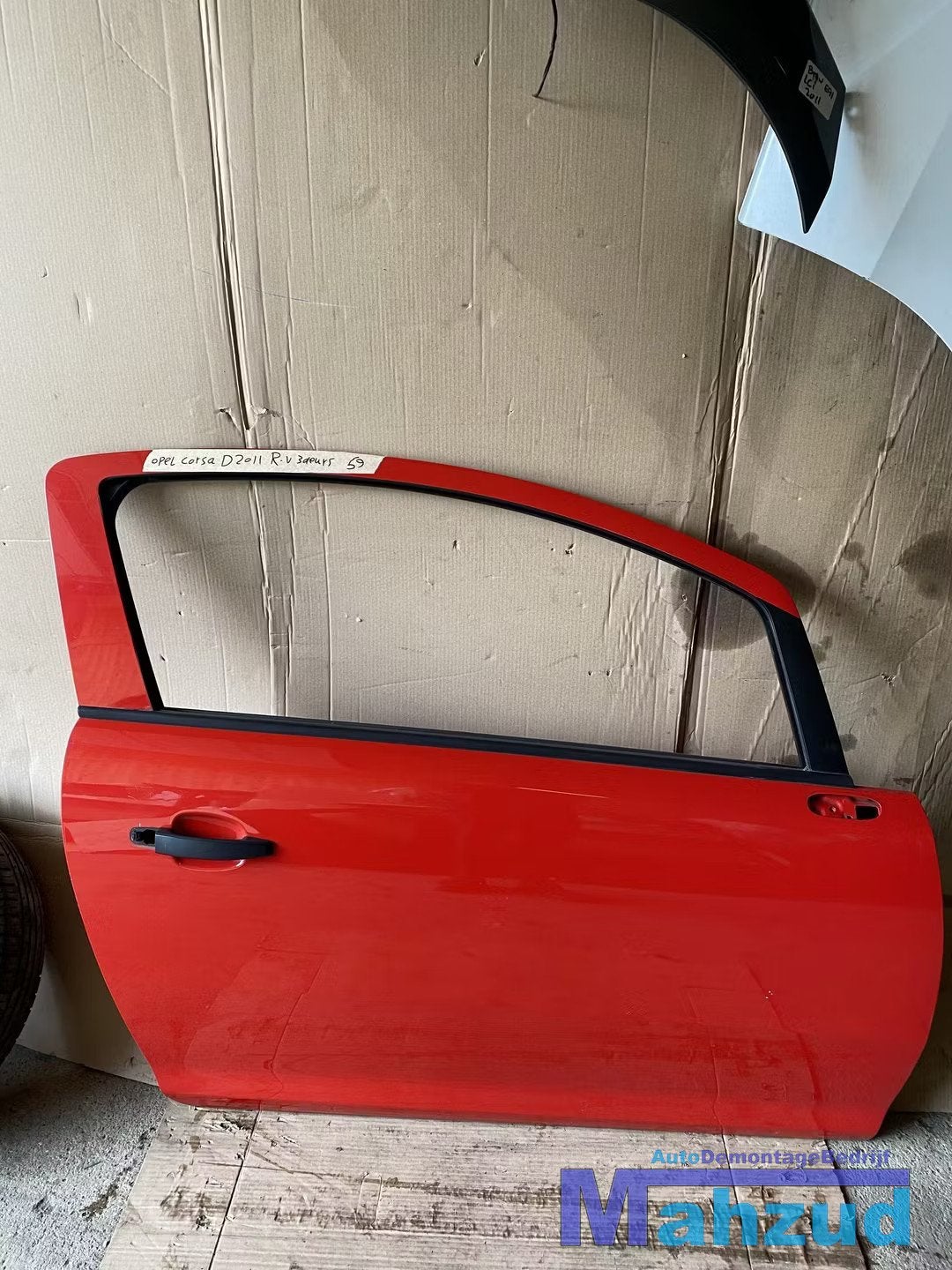 OPEL CORSA D ROOD Z547 Rechter rechts deur portier, Opel Automobile GmbH, Porte, Opel, Bahnhofsplatz 1
65423  Russelsheim am Main, DE