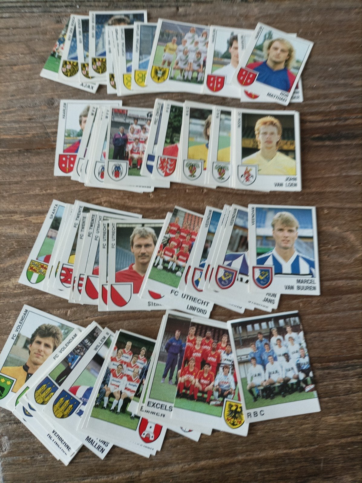 Panini Eredivisie voetbal 89 , 79 verschillende stickers, Ophalen of Verzenden