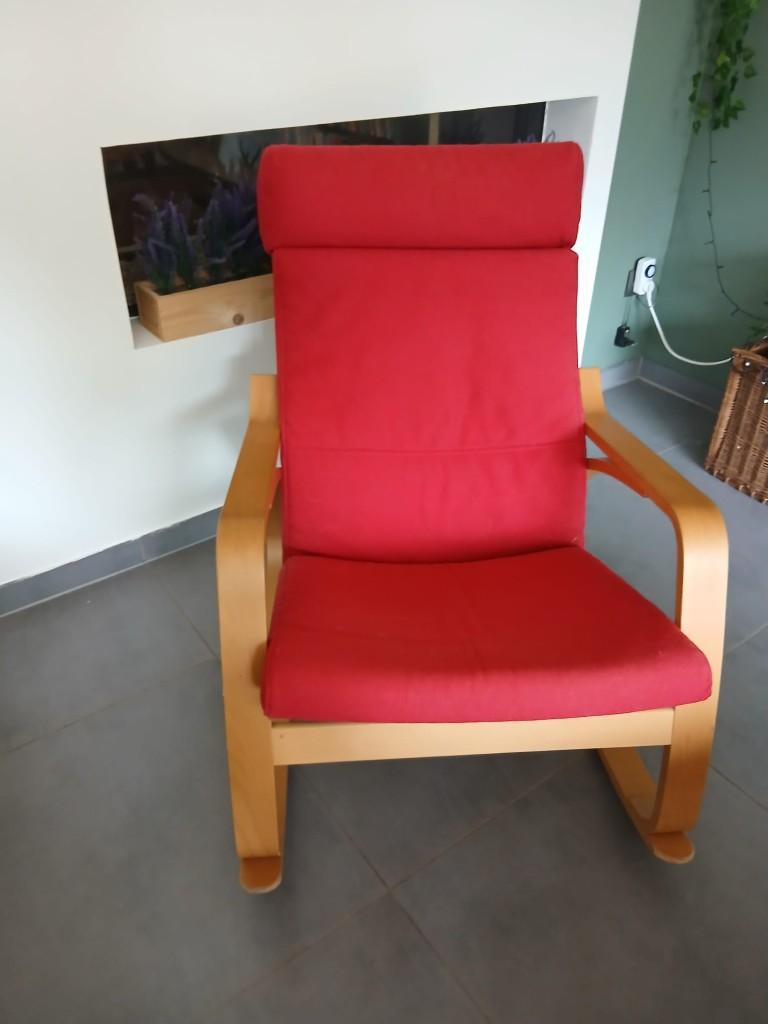 Ikea schommelstoel, Huis en Inrichting, Ophalen, Gebruikt