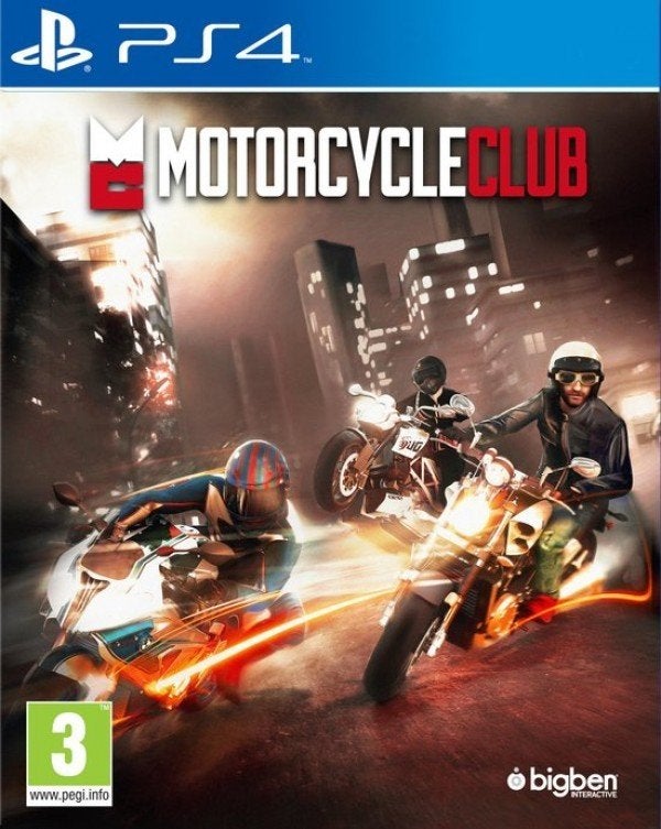 Motorcycle Club, Enlèvement ou Envoi, 1 joueur, Comme neuf, Course et Pilotage
