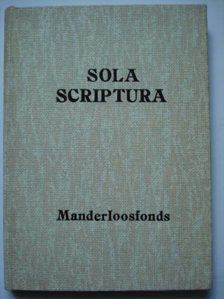 8. Sola Scriptura Christenen in België Sam. Simons 1983 Mand, Livres, Religion & Théologie, Sam. Simons, Christianisme | Catholique
