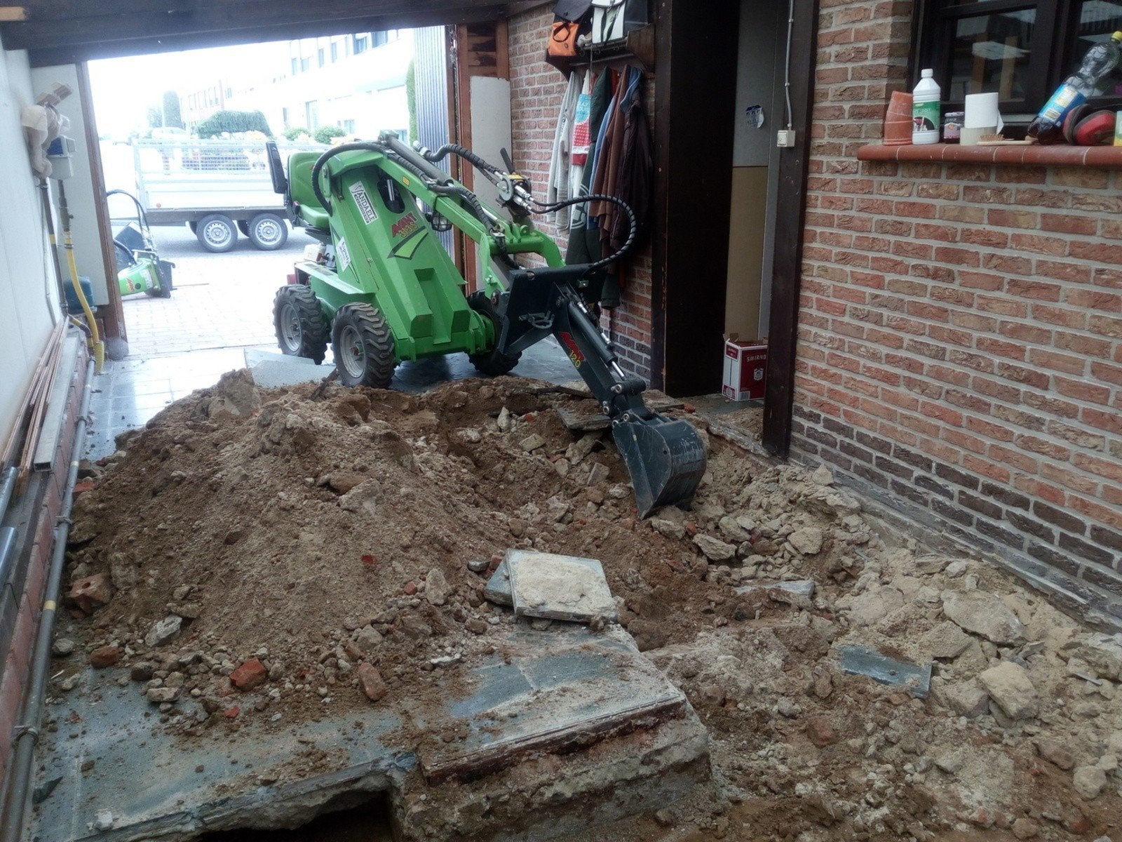 Sloop werken, Poutrel platsen,0465784727