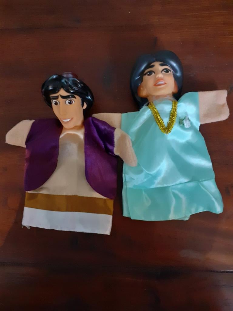 Aladdin handpoppen poppenkastpoppen Disney, Enlèvement ou Envoi