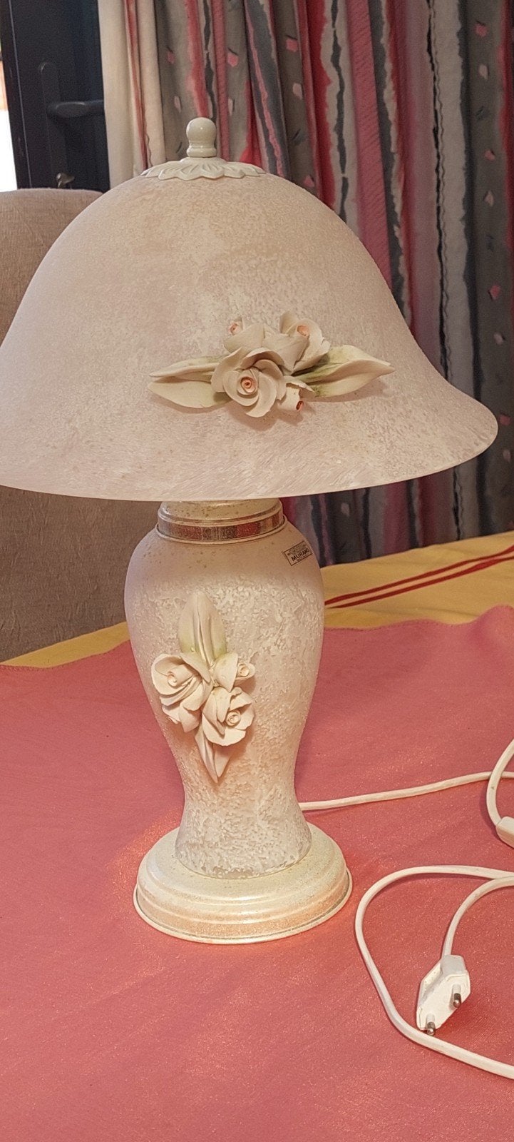 lamp murano 40cm hoogte, Ophalen of Verzenden, Zo goed als nieuw, Overige merken