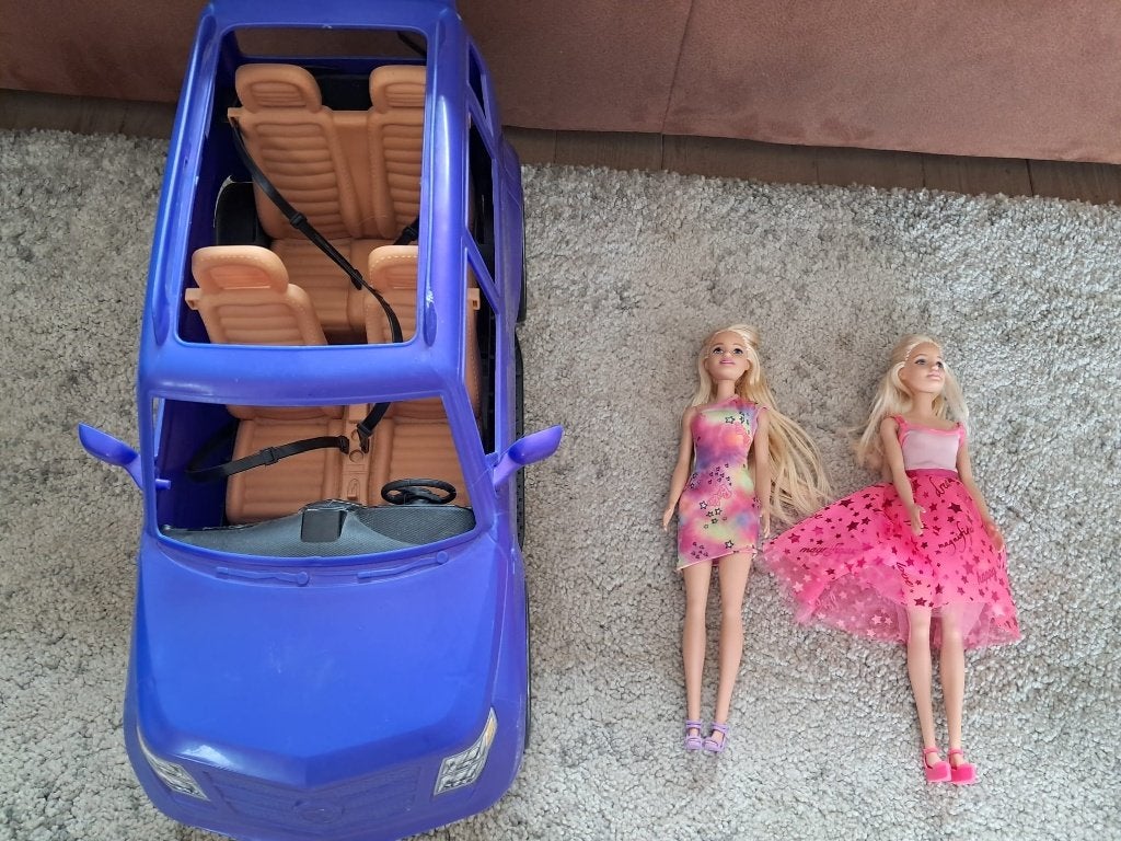 Paarse Barbie Glam SUV, Ophalen, Gebruikt, Barbie