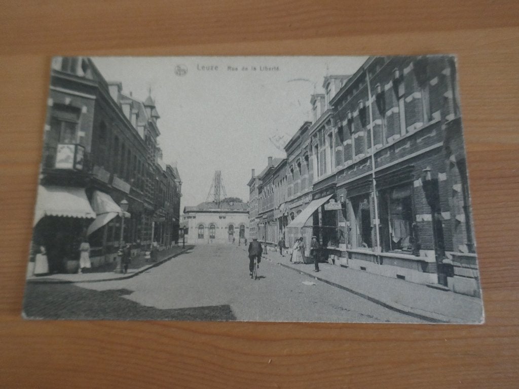 Leuze rue de la Liberté, Collections, Cartes postales | Belgique, Envoi, Affranchie, Hainaut