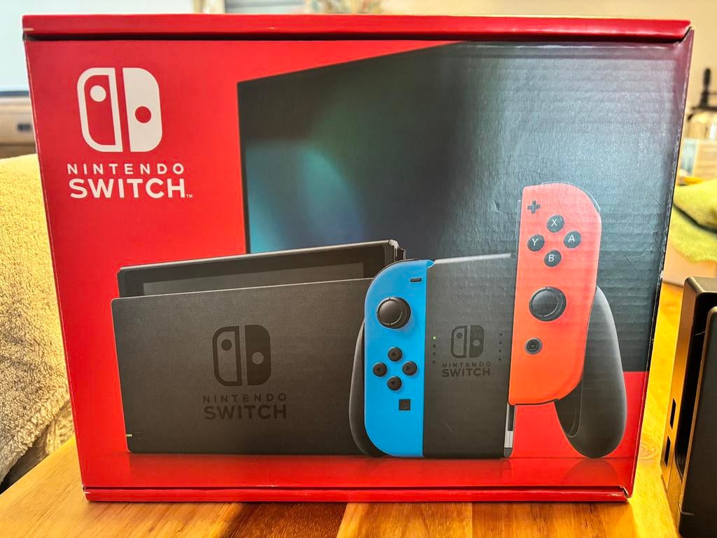 Nintendo switch, Games en Spelcomputers, Ophalen, Zo goed als nieuw, Switch Original, Met games