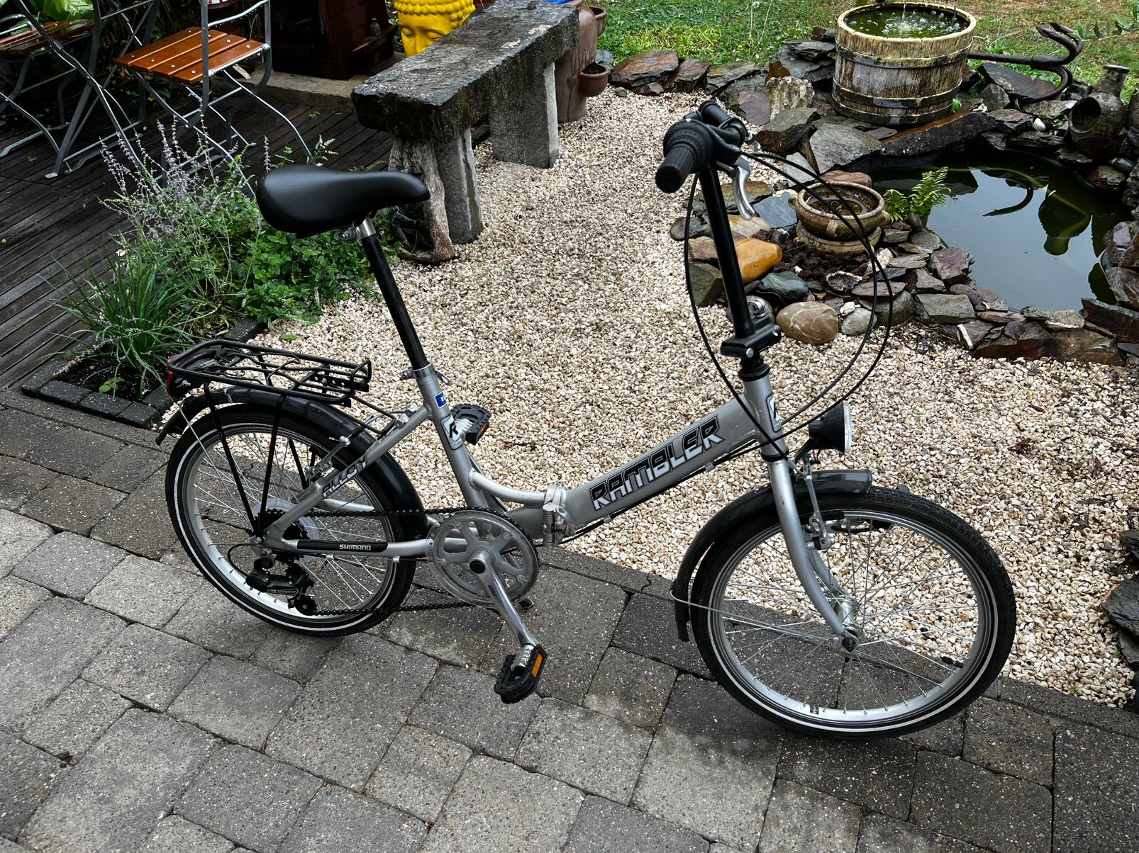 Opvouwbare fiets, Fietsen en Brommers, Fietsen | Vouwfietsen, Ophalen, Zo goed als nieuw, Versnellingen