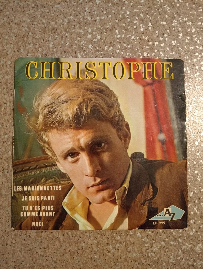 Vinyle 45T Christophe – Les Marionnettes (EP 999), EP, Enlèvement ou Envoi, Autres genres, Utilisé