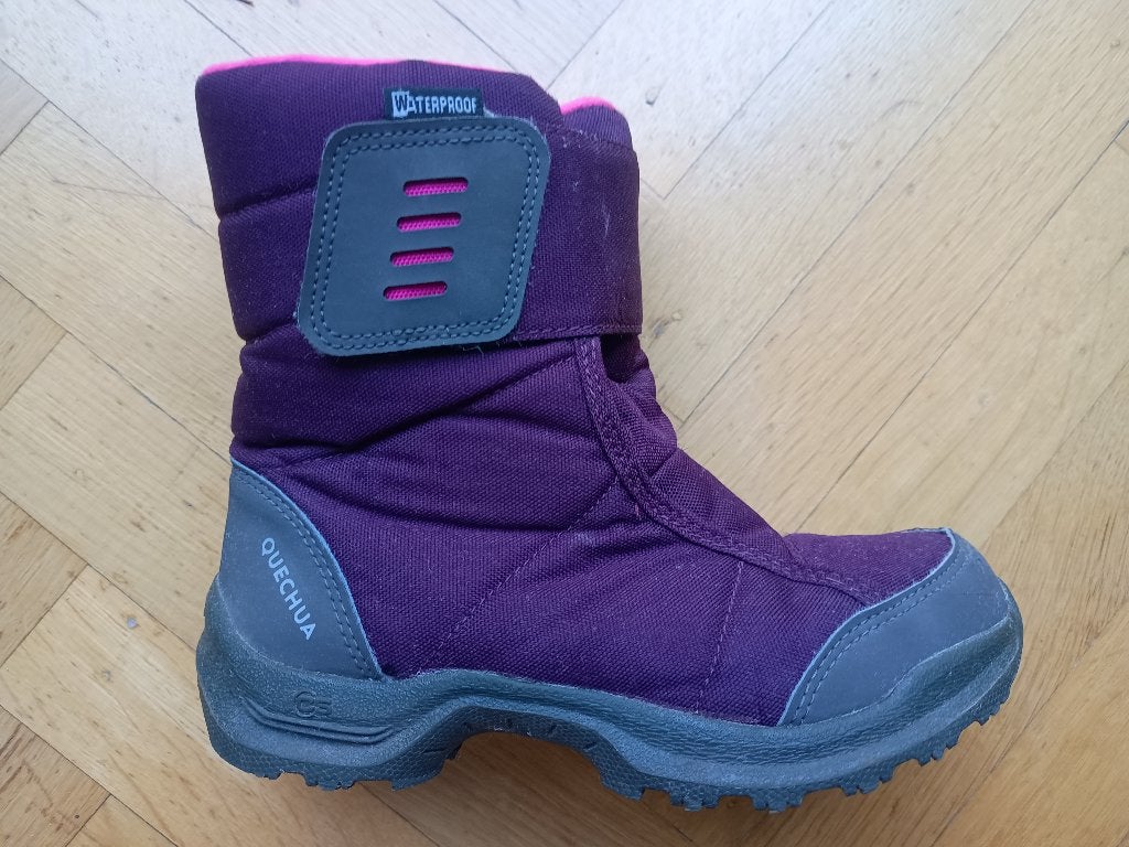 Bottines Quechua pour enfant taille 34, Enlèvement, Comme neuf, Bottes