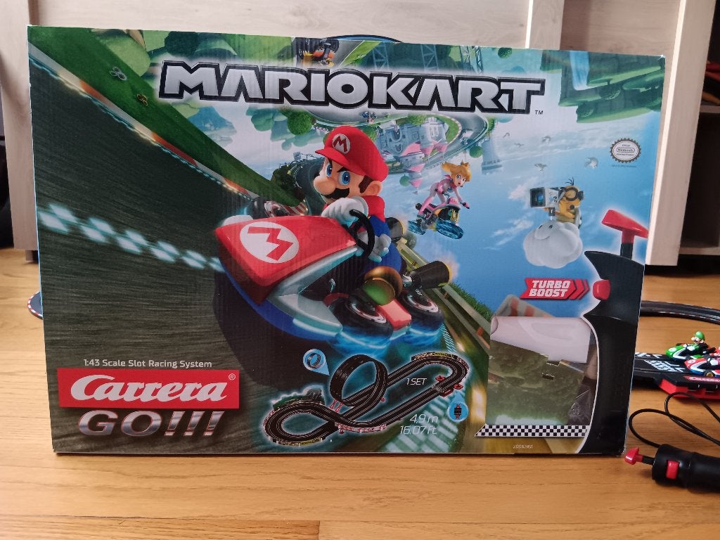 Circuit Mario Kart Go Carrera, Enfants & Bébés, Jouets | Circuits, Électrique, Carrera, Comme neuf, Enlèvement