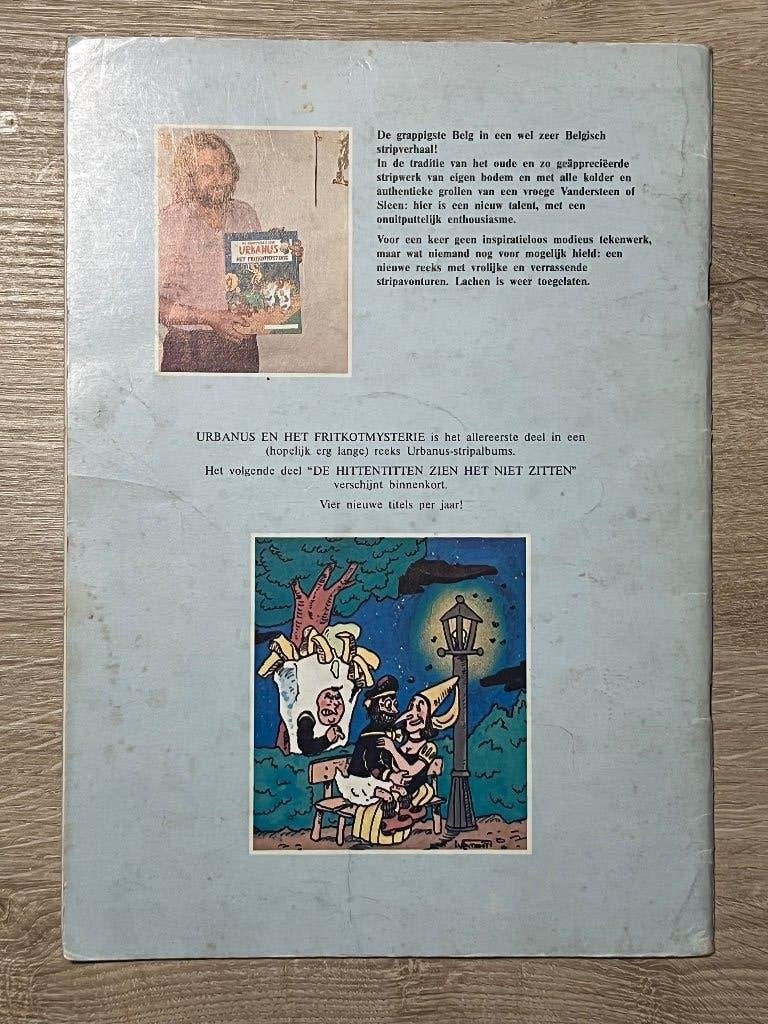 Urbanus 1 fritkotmysterie 1ste druk!, Boeken, Ophalen of Verzenden, Gelezen