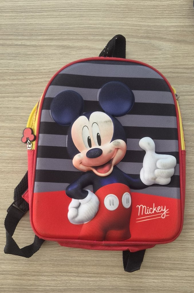 Rugzak – Boekentas Mickey of Bumba, Ophalen of Verzenden, Gebruikt