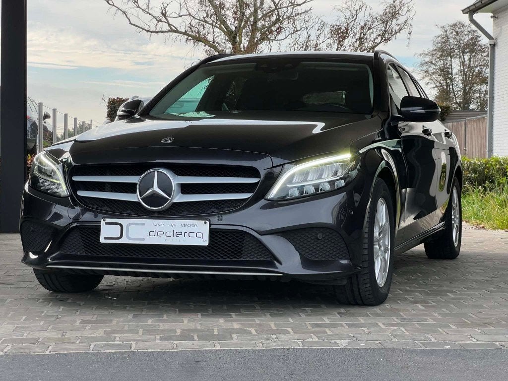 Mercedes C 180 d break 2021 automaat camera spiegelpakket, Autos, 90 kW, Argent ou Gris, Achat, Euro 6
