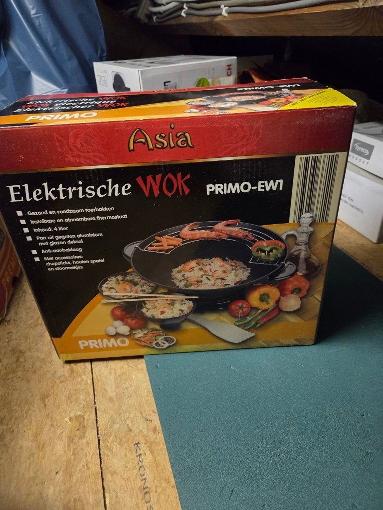 Poêle à wok électrique, Enlèvement, Neuf