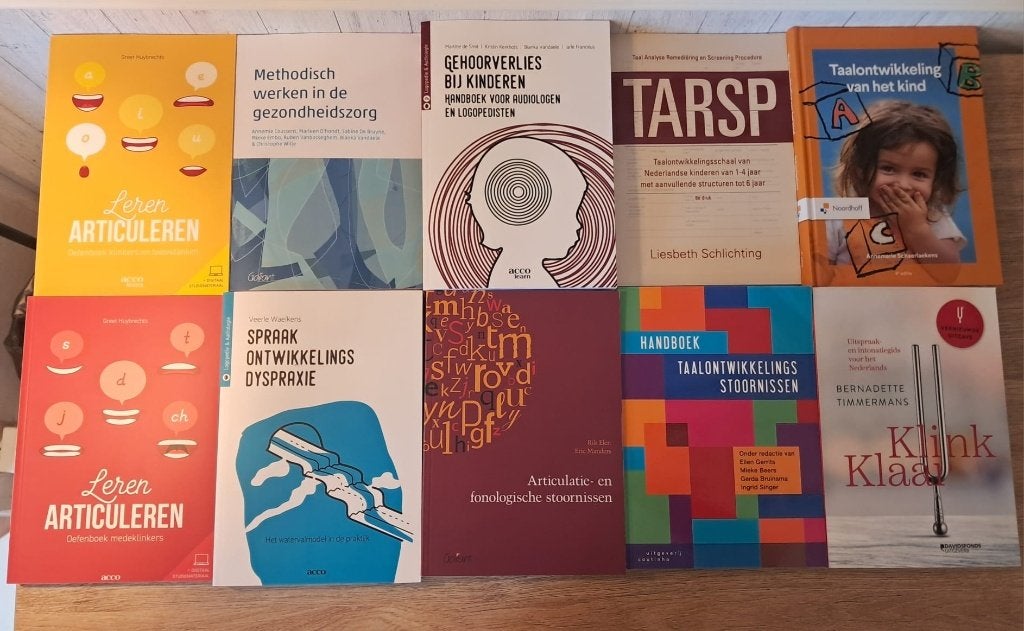 Schoolboeken - logopedie, Ophalen of Verzenden, Nieuw, Hogeschool