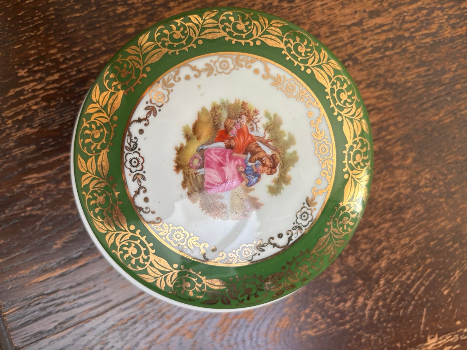 Porseleinen opberg potje, Ophalen of Verzenden