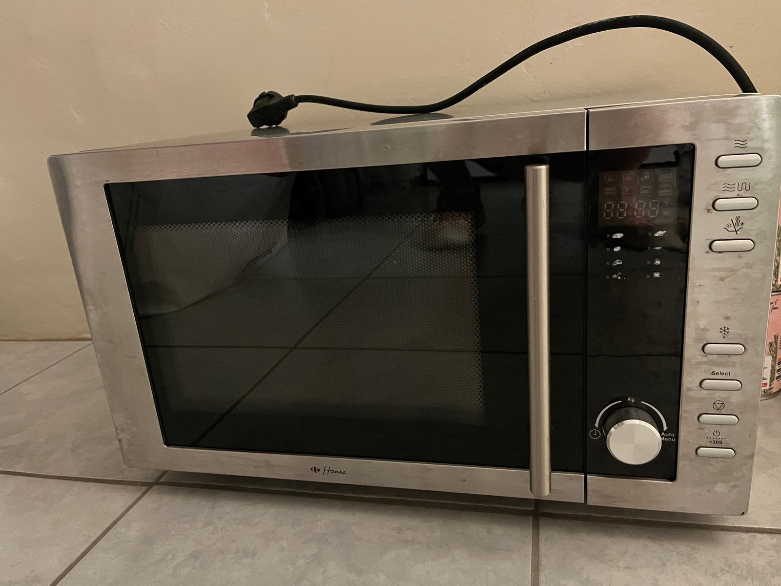 Microgolfoven (schimmelgeur), Elektronische apparatuur, Ophalen, Gebruikt, Microgolfoven, Draaiplateau