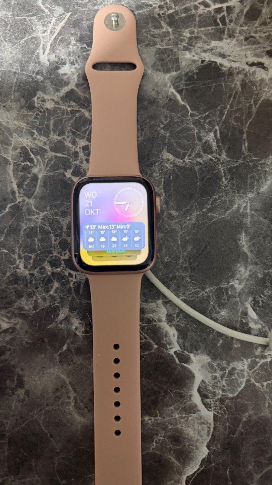 Apple Watch, Bijoux, Sacs & Beauté, Rose, IOS, Comme neuf, Enlèvement