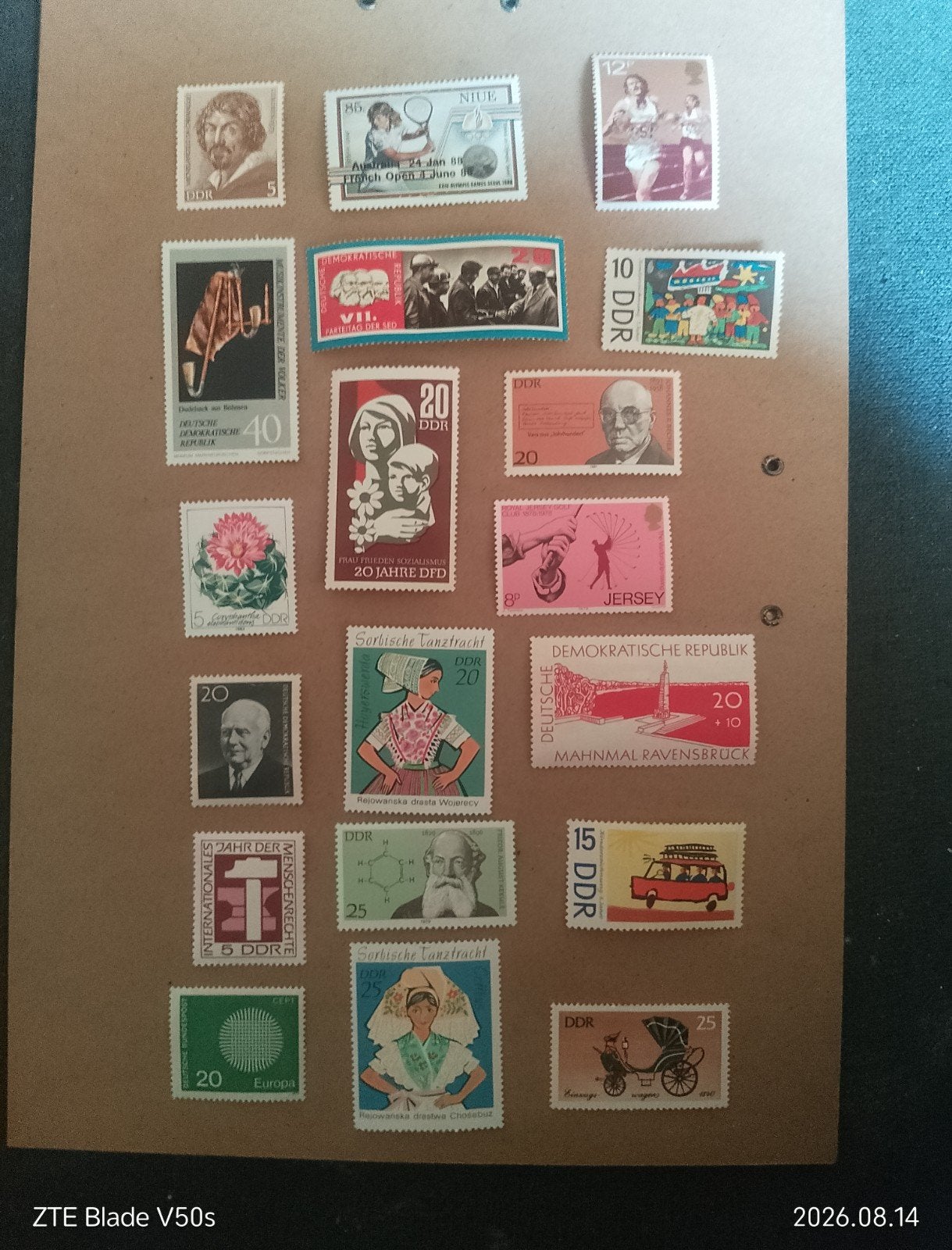 20 timbres historiques, Enlèvement ou Envoi