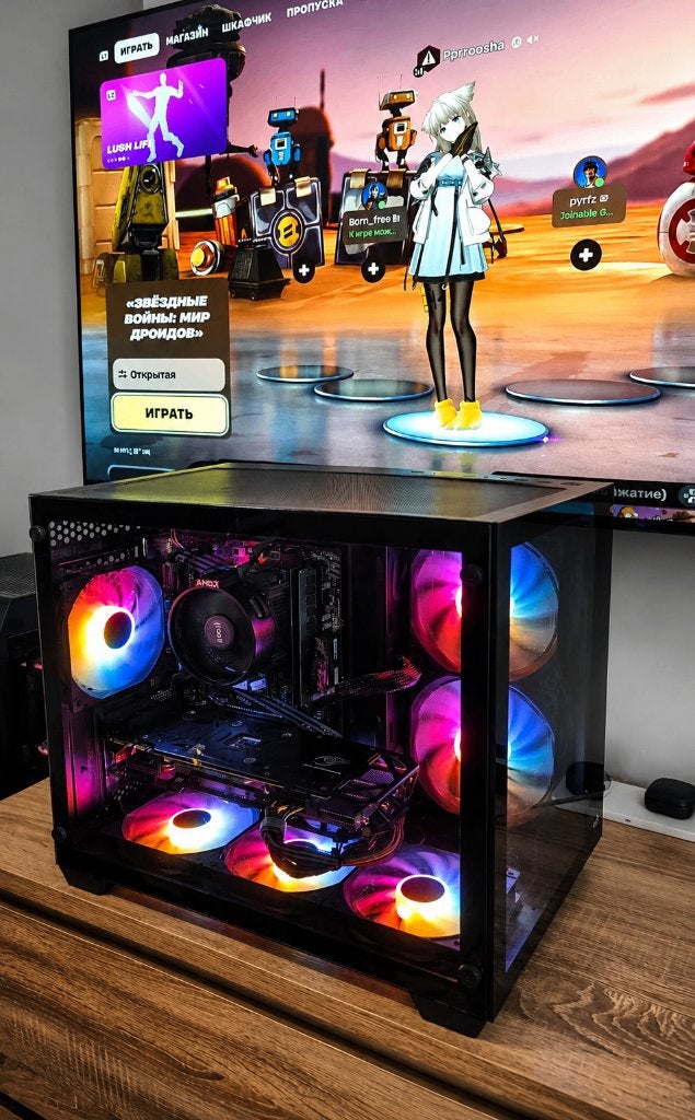 Ryzen 5 voor PC ️‍ -games, Zo goed als nieuw, Gaming, HDD, Met videokaart
