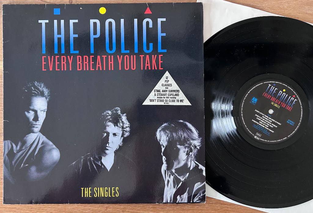 POLICE - Every breath you take: The singles ( LP; NMINT ), Envoi, Comme neuf, 12 pouces, Pop rock