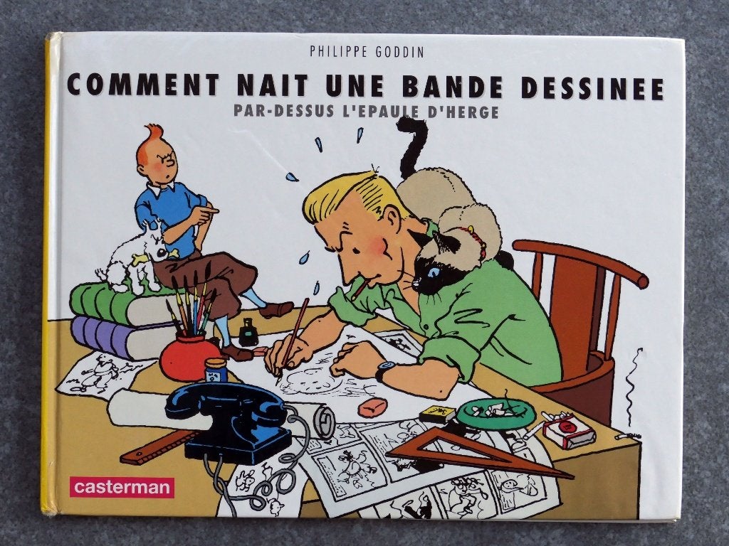 Comment naît une bande dessinée ? / Philippe Goddin, Ophalen of Verzenden, Kuifje, Gebruikt, Boek of Spel
