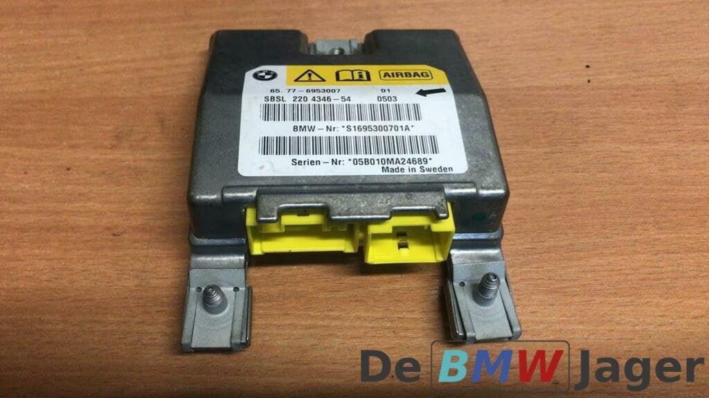 Airbag sensor B-stijl links BMW  E60 E61 E63 65776953007, Enlèvement ou Envoi, Utilisé, BMW, BMW
