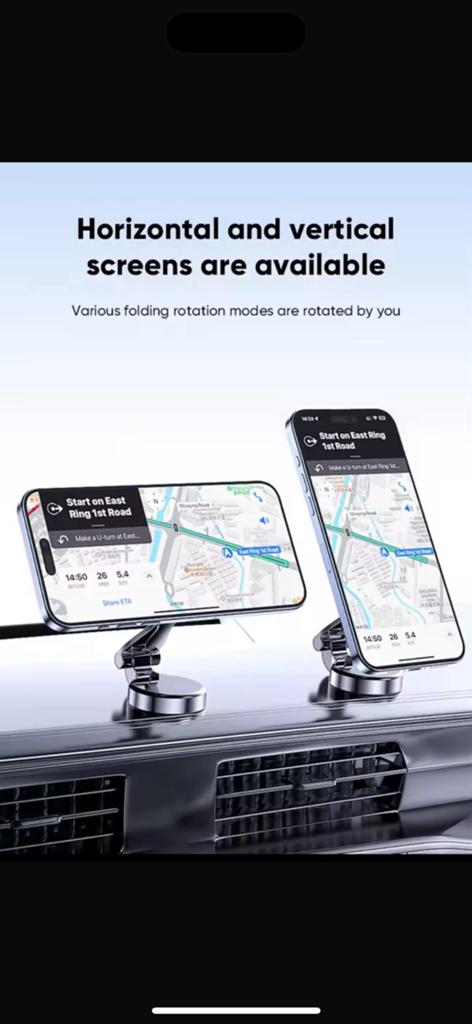 Support de téléphone magnétique avec rotation à 360, Télécoms, Téléphonie mobile | Accessoires & Pièces, Neuf, Enlèvement ou Envoi