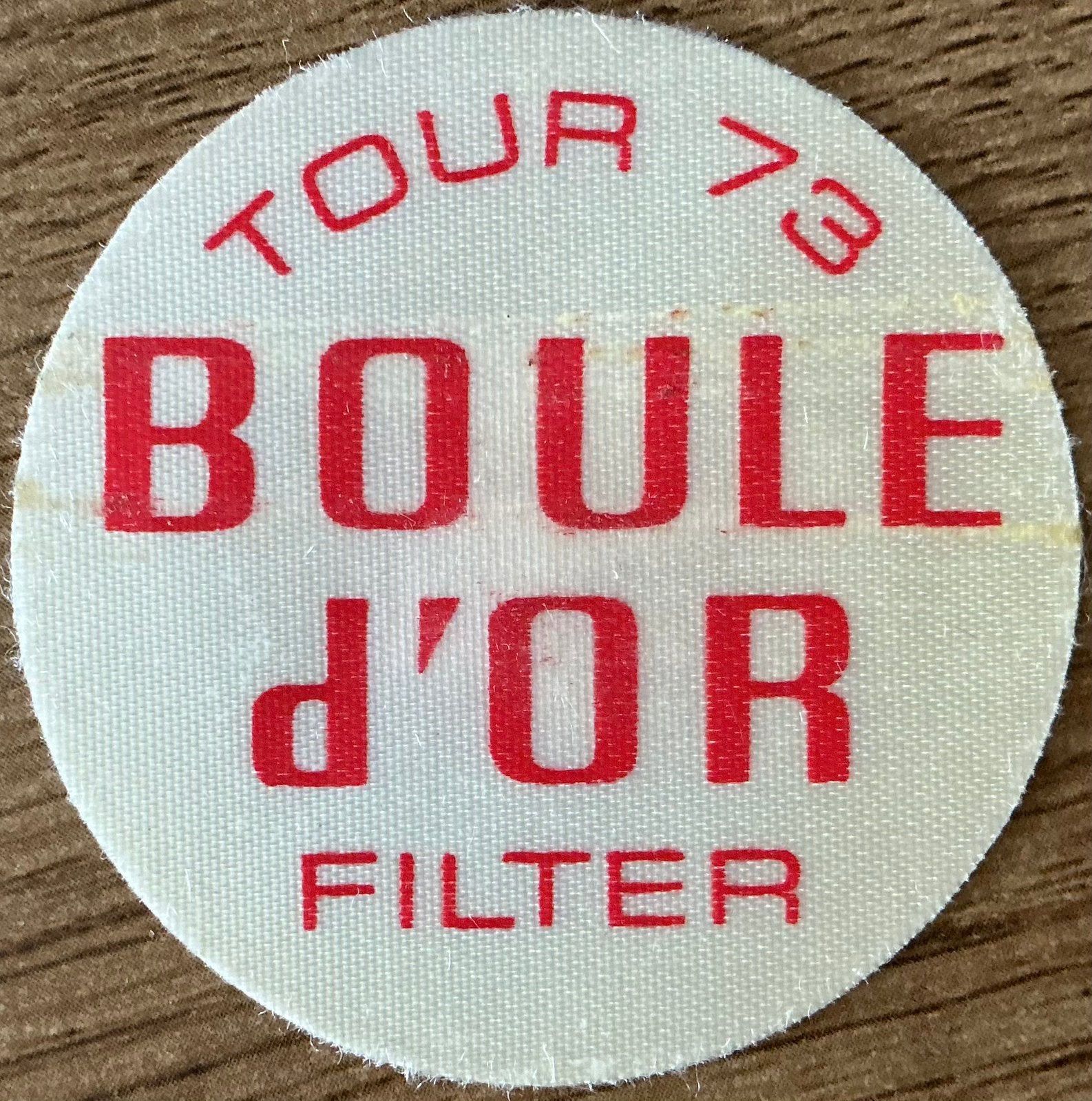 BOULE D'OR/TOUR 1973/autocollant, Enlèvement ou Envoi, Comme neuf, Marque