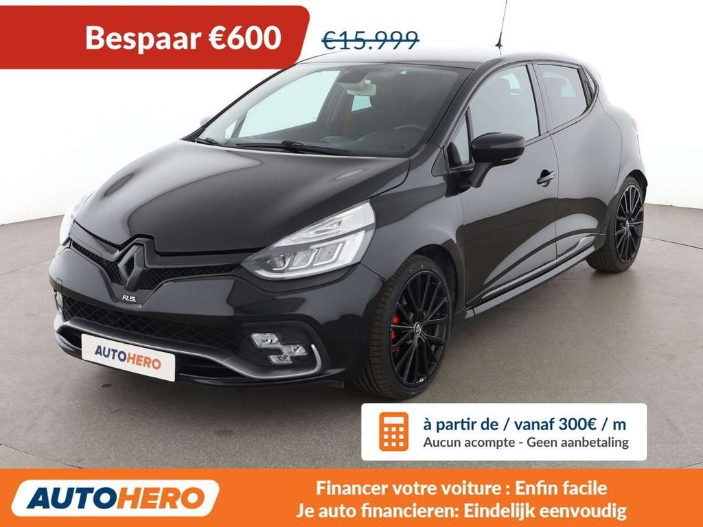 Renault Clio 1.6 TCe Energy Renault Sport (bj 2018), Auto's, Renault, Gebruikt, Zwart, 5 zetels, 133 g/km