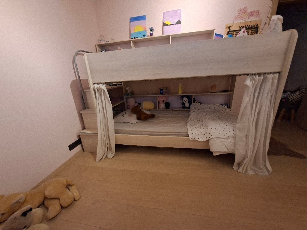 Stapelbed, Kinderen en Baby's, Kinderkamer | Stapelbedden en Hoogslapers, Ophalen, Gebruikt, Stapelbed