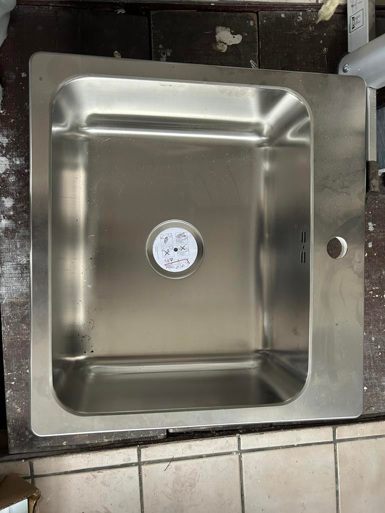 Splinternieuwe spoelbak ikea 50/40 cm, Huis en Inrichting, Ophalen, Nieuw