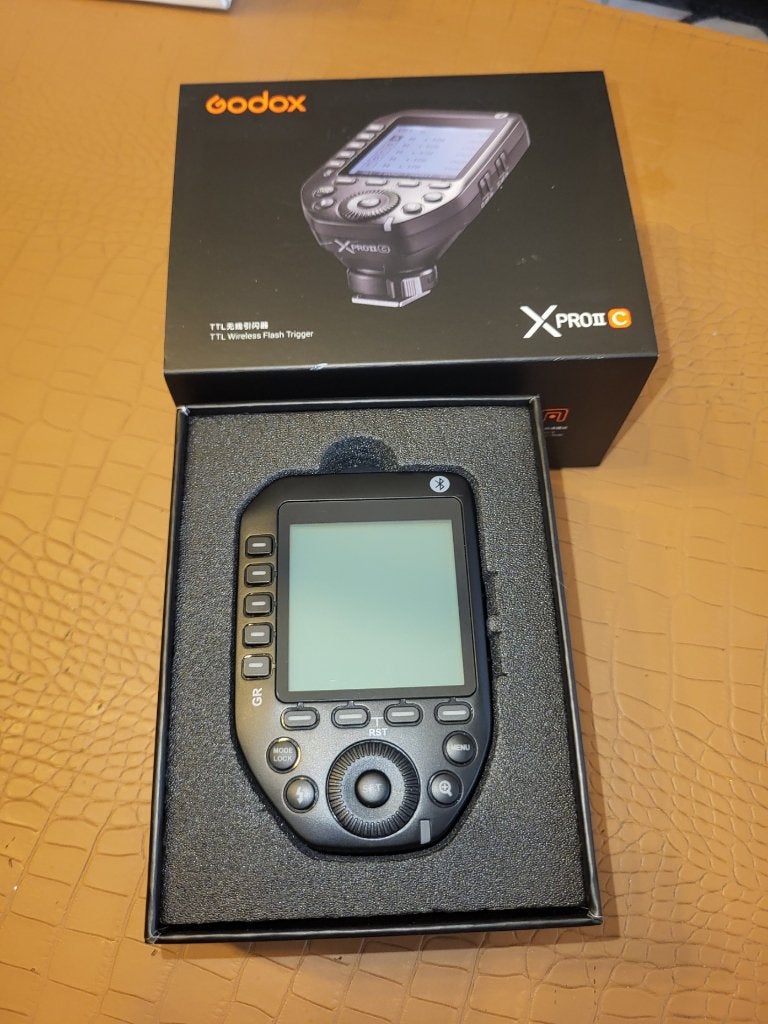 Godox v860III-C + xpro II-C trigger, TV, Hi-fi & Vidéo, Photo | Flash, Canon, Comme neuf, TTL, Godox