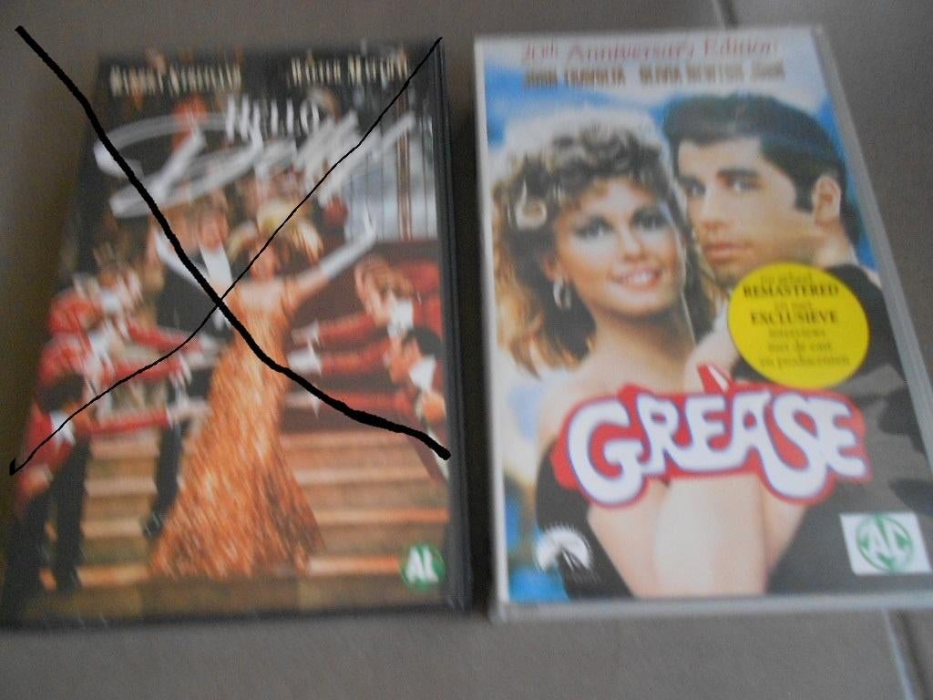 originele VHS video musical, Grease, CD & DVD, VHS | Film, Autres genres, Enlèvement ou Envoi