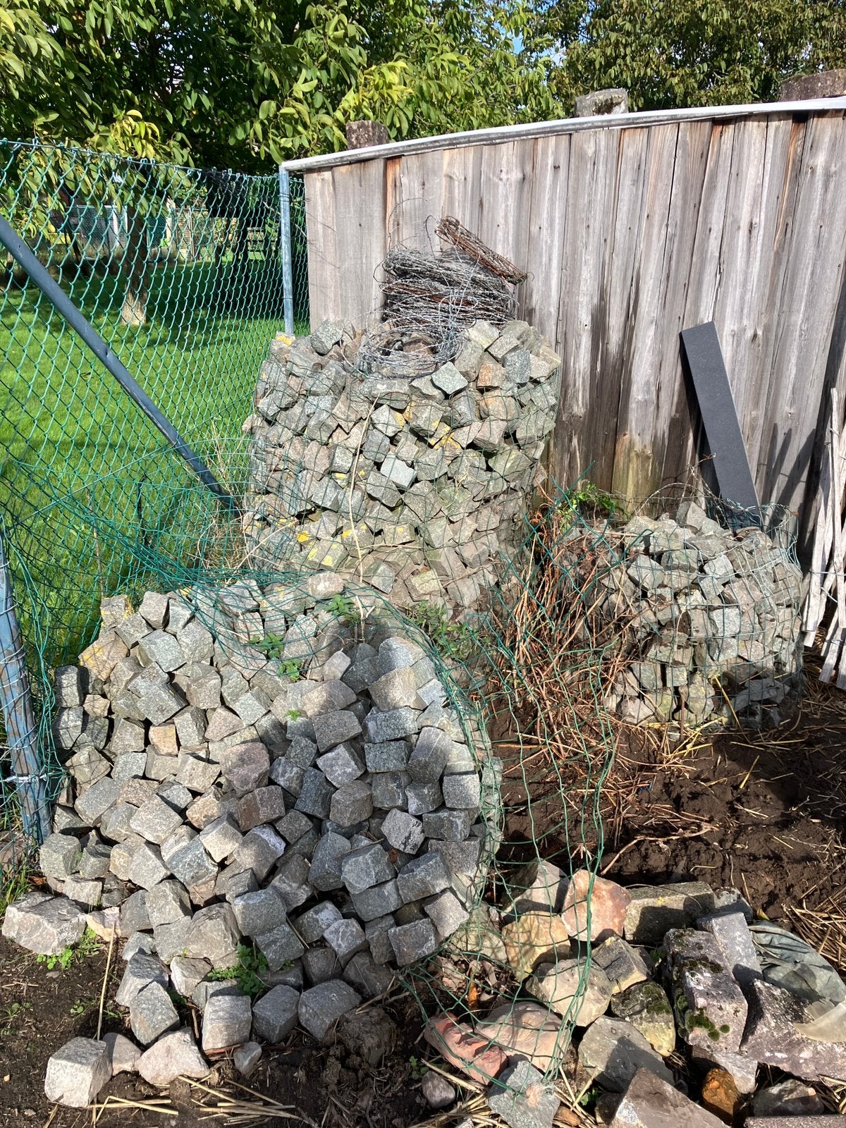 Kleine porfier kasseien, Jardin & Terrasse, Enlèvement, Comme neuf