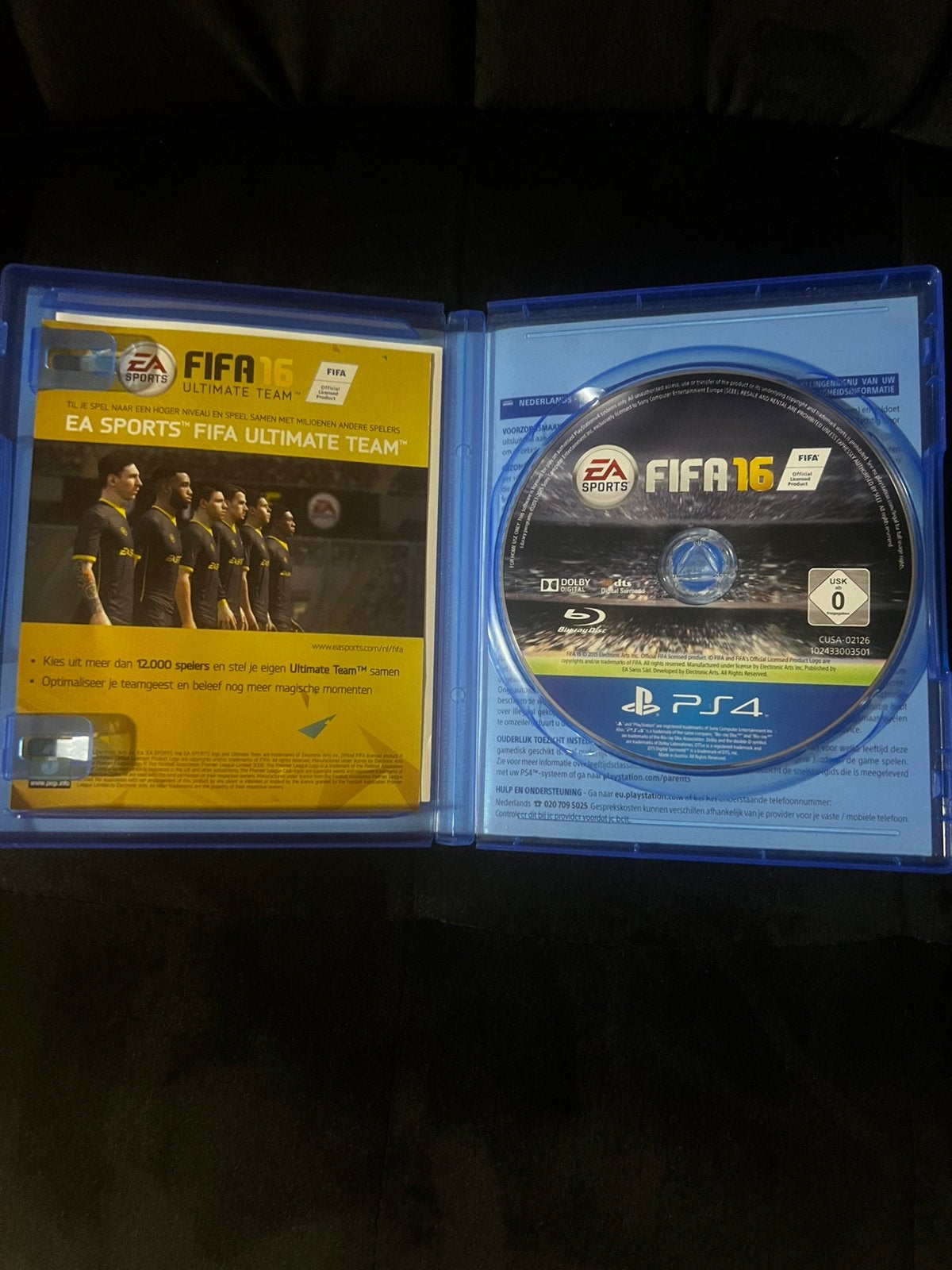 Fifa 16 PS4,PS5, Enlèvement, Comme neuf